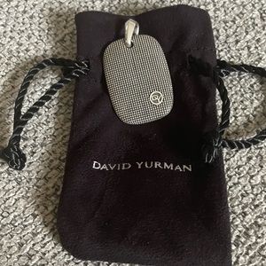 David Yurman dog tag